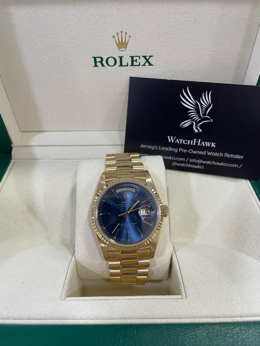 Rolex Day-Date 40 — Ref. 228238 Blue Dial