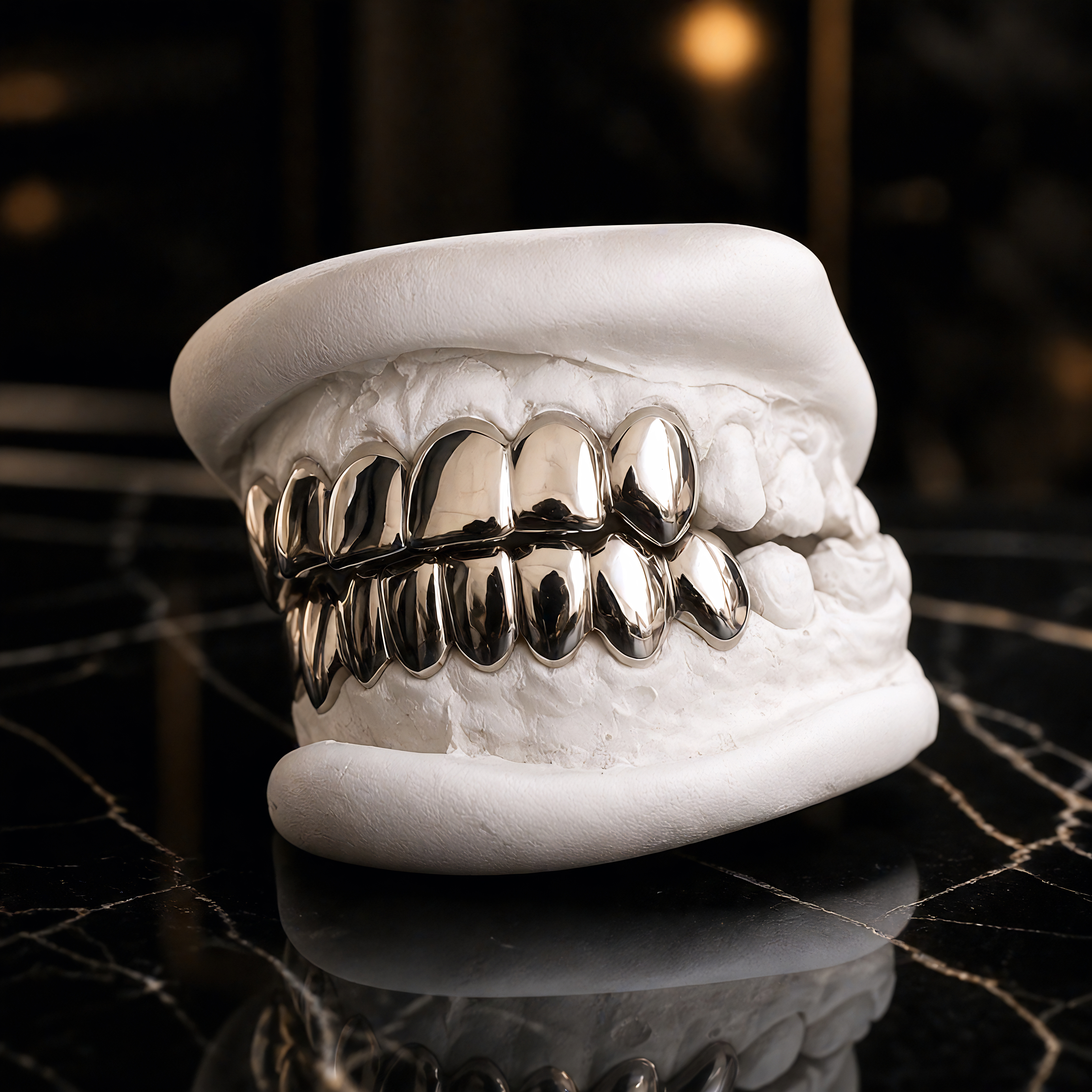 White Gold Custom Grill — WatchHawk